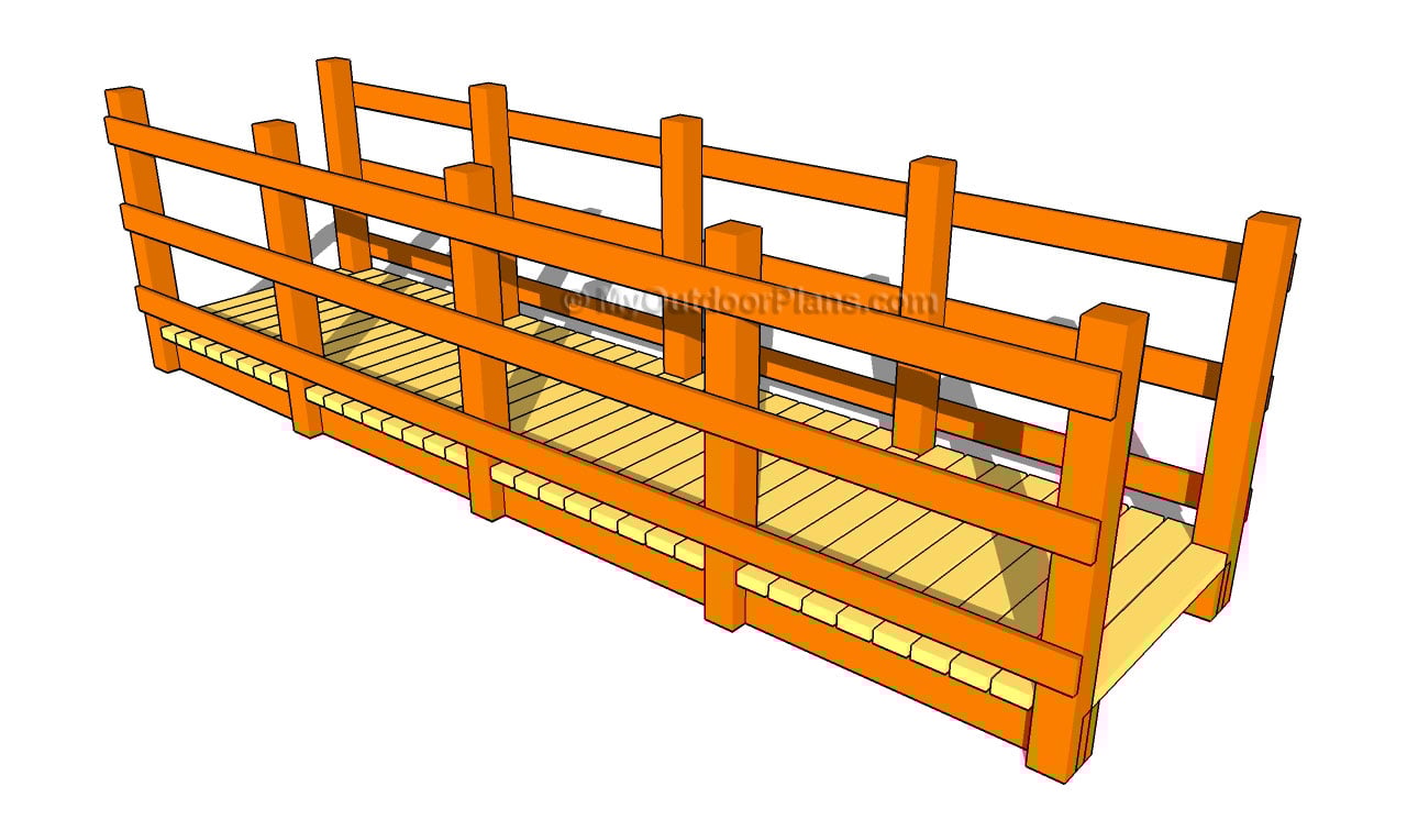 WOODEN BRIDGE PLANS - Image 1