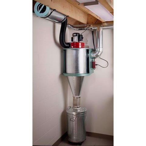 Downloadable Woodworking Project Plan to Build Cyclone Dust Collector woodworking plan