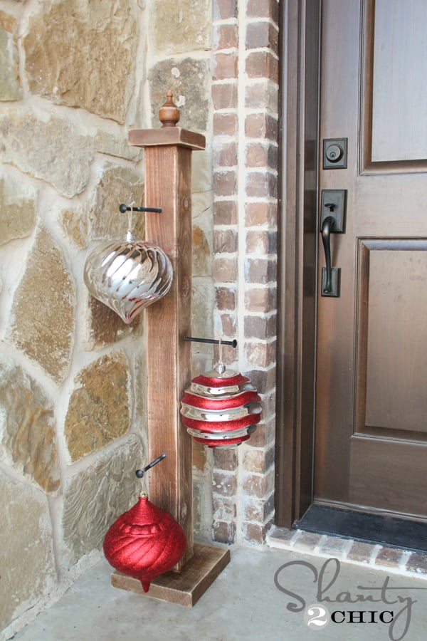 DIY Front Porch Ornament Stand - Image 1