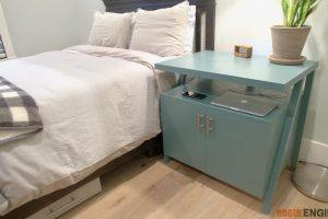 Large Nightstand with Charging Shelf - Image 1