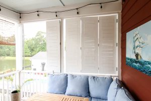 DIY Trifold Shade and Privacy Shutters - Image 1