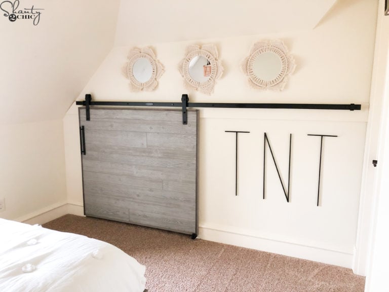 DIY Barn Door woodworking plan