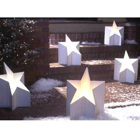 Woodworking Project Paper Plan to Build All-Star Luminaria - Image 1