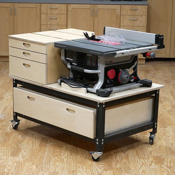 Benchtop Table Saw Station Plan - Image 1