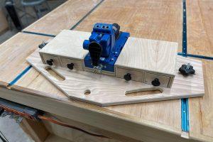 Kreg K5 Storage Cabinet with T-Track Clamps woodworking plan