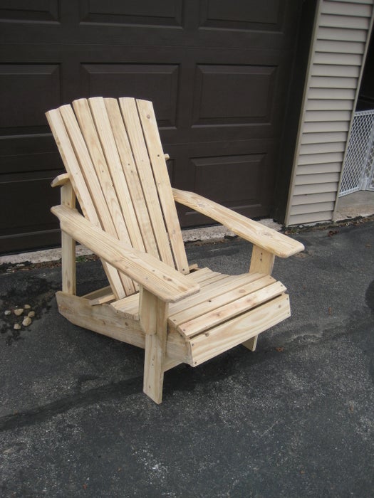 Pallet Adirondack Chair - Image 1