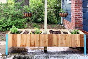 Raised Planter With Built In Compost - Image 1