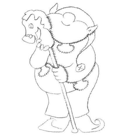 Woodworking Project Paper Plan to Build Elf with Horse woodworking plan