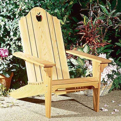 Woodworking Project Paper Plan to Build Folding Adirondack Chair - Image 1
