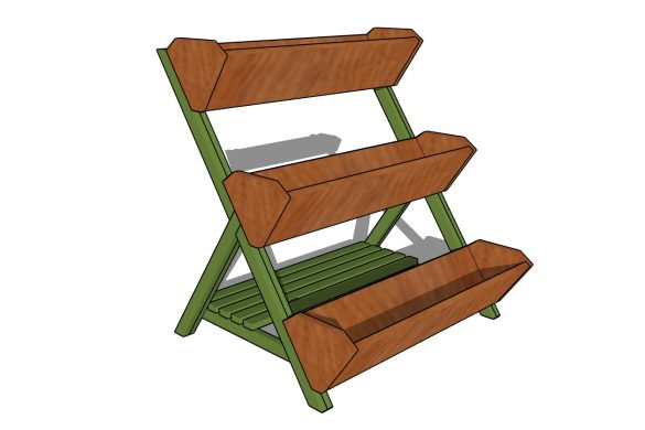 3 PLANTER BOX STAND – FREE PLANS - Image 1
