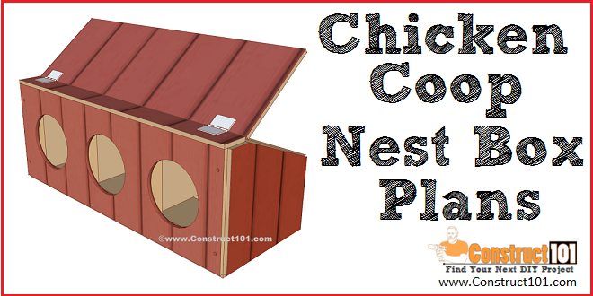 Chicken Coop Nest Box Plans - Image 1