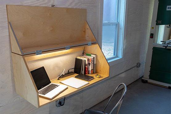 Wall-Mounted Desk - Image 1
