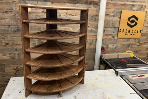 Corner Wine Rack - Image 1