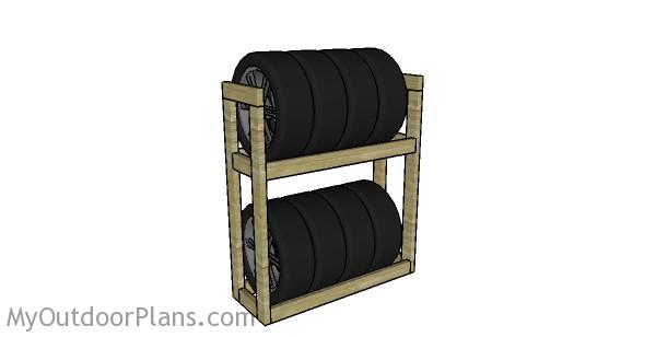 TIRE RACK PLANS - Image 1