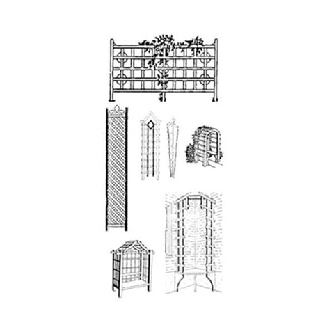 Woodworking Project Paper Plan to Build 19 Garden Trellis - Image 1
