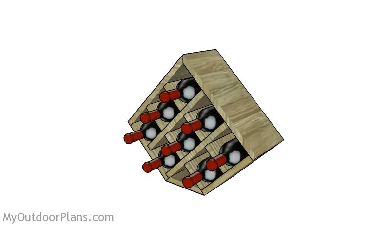 WOOD WINE RACK PLANS - Image 1