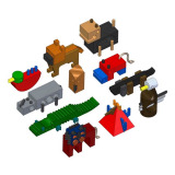 Toy animal figurines for kids crafting excercises woodworking plan