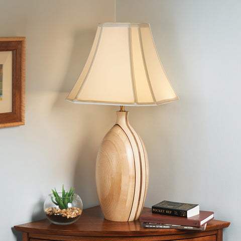 Turned Table Lamp Downloadable Plan - Image 1