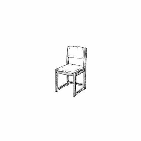 Woodworking Project Paper Plan to Build Simple Side Chair - Image 1