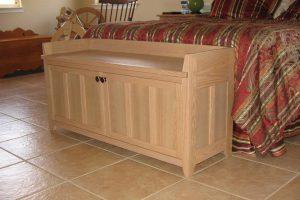 Craftsman Style Storage Bench - Image 1