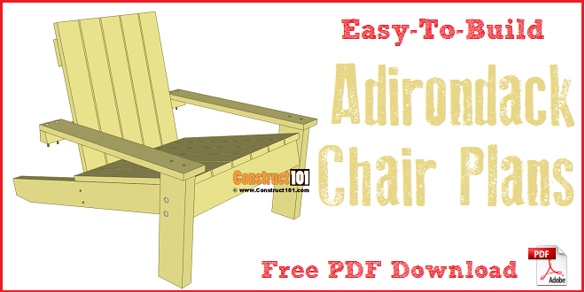 Simple Adirondack Chair Plans – DIY Step-By-Step Project - Image 1