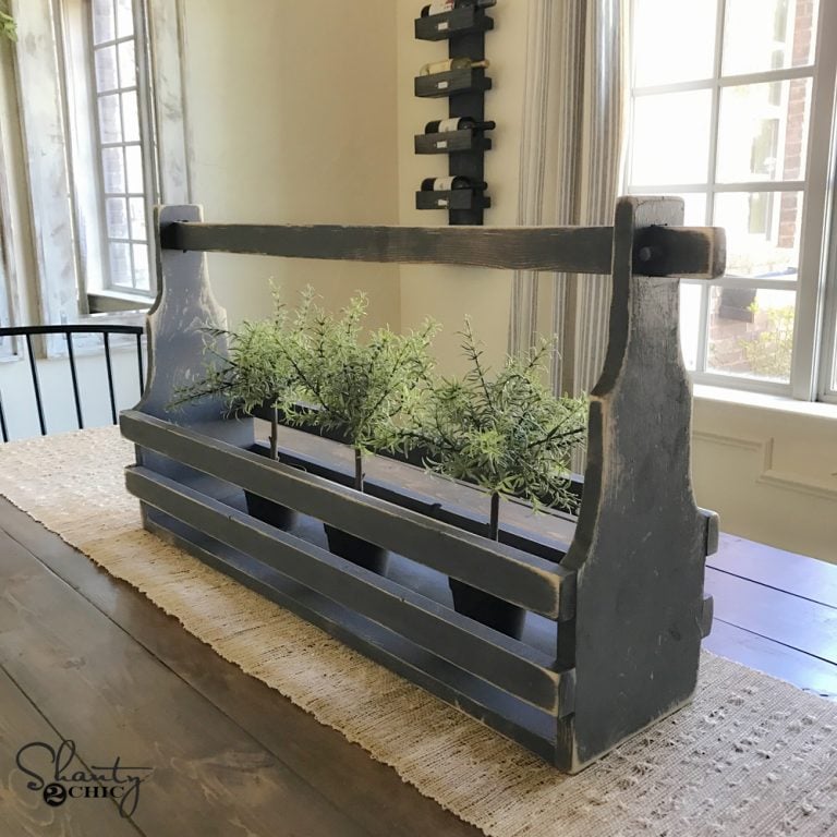 DIY Rustic Crate Centerpiece - Image 1