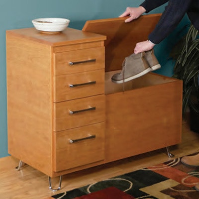 Entry Bench Plan woodworking plan