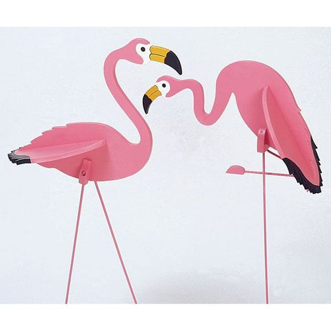 Woodworking Project Paper Plan to Build Flamingos - Image 1
