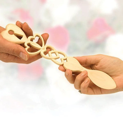 Carved Welsh Love Spoons – Downloadable Plan woodworking plan