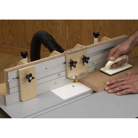 Downloadable Woodworking Project Plan to Build Router-Table Fence - Image 1