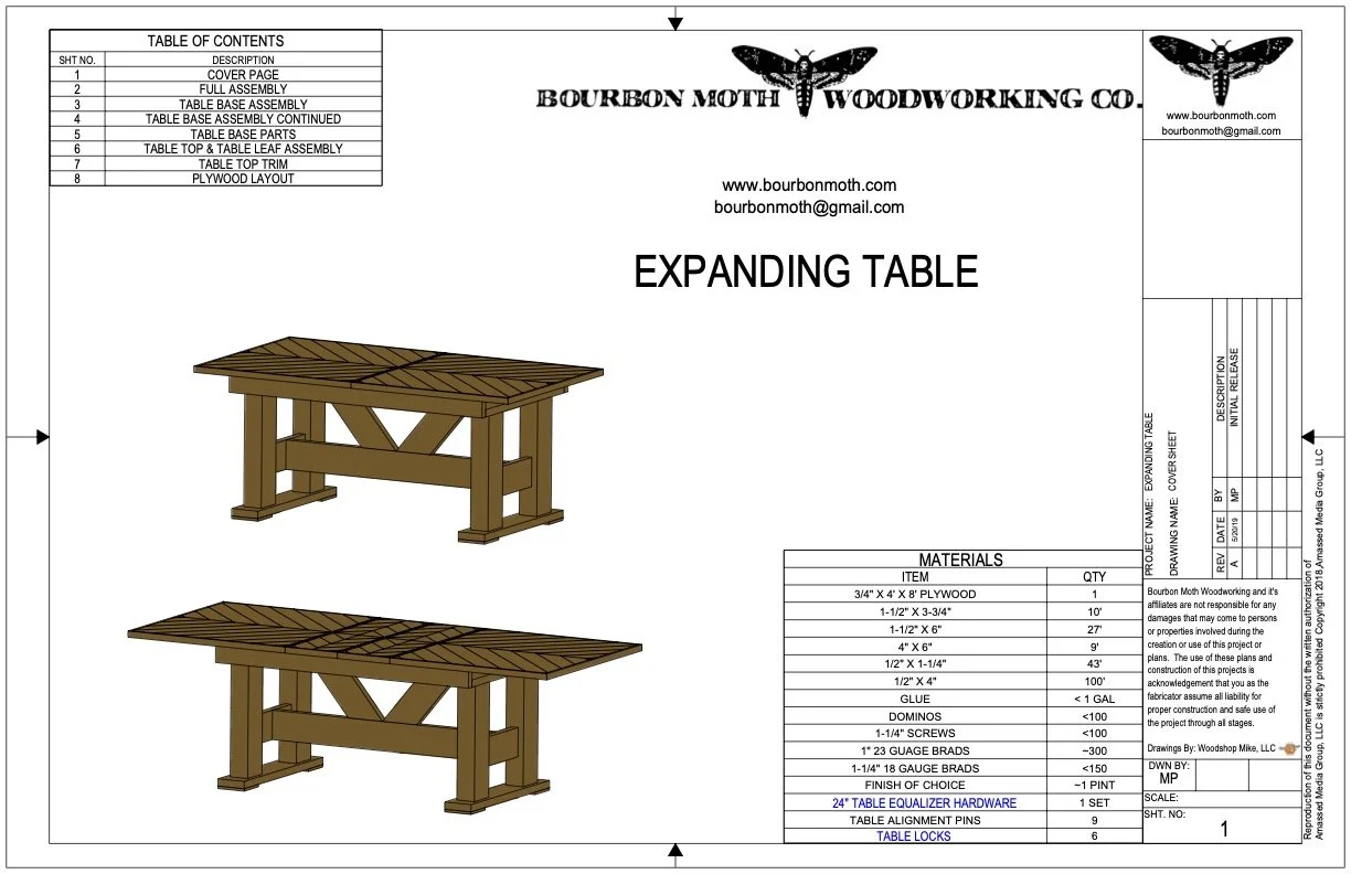 Expanding Trestle Table Plans - Image 1