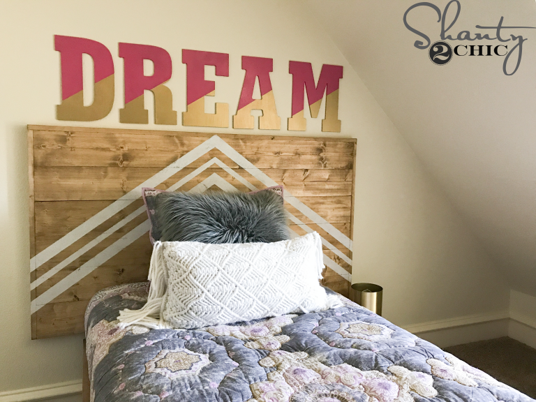 DIY Planked Headboard - Image 1