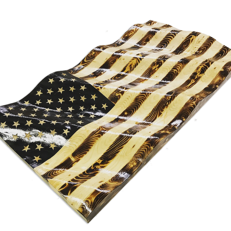 Fisher’s Waving American Flag - Image 1