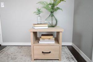 DIY Side Table With Drawer - Image 1