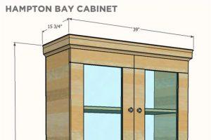 Hampton Bay Cabinet - Image 1