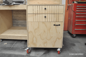 Modular Miter Station – Phase 2 – Air Cart woodworking plan