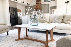 DIY Angled Coffee Table - Image 1