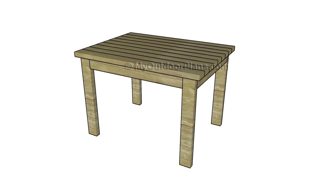 2×4 TABLE PLANS - Image 1