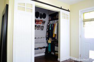 Sliding Closet Doors with Windows woodworking plan