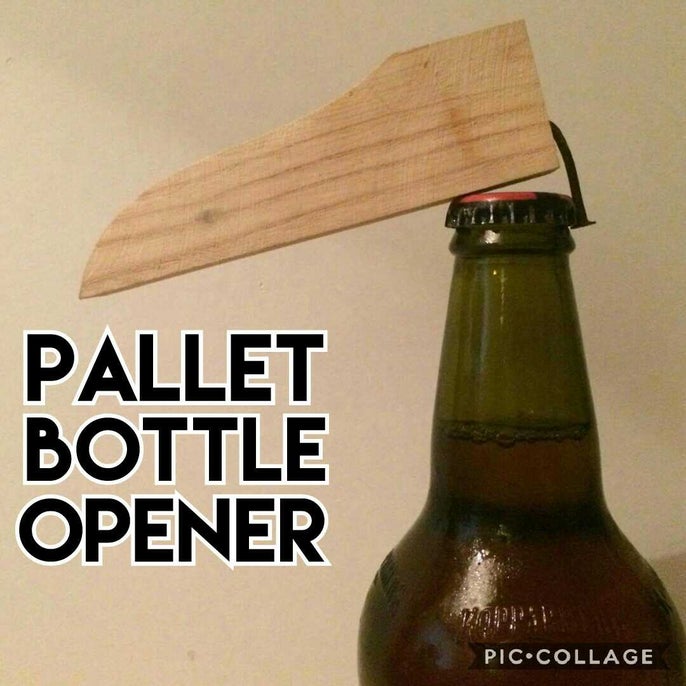 Pallet Bottle Opener woodworking plan