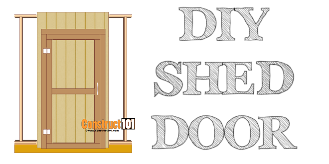 Shed Door Plans -Step-By-Step - Image 1
