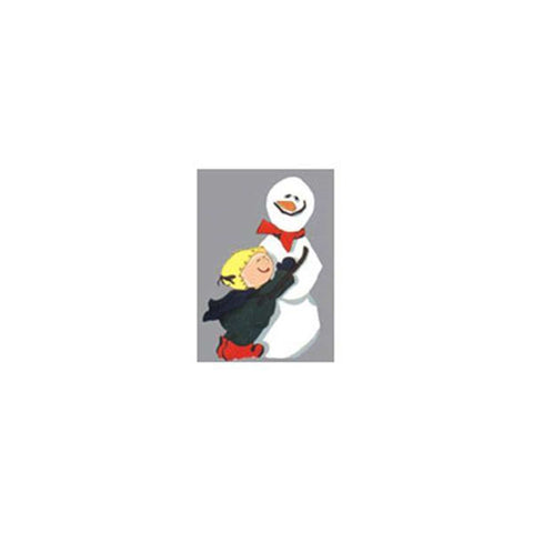 Woodworking Project Paper Plan to Build Snowman with Child woodworking plan