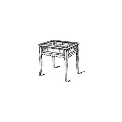 Woodworking Project Paper Plan to Build Display Curio Table woodworking plan