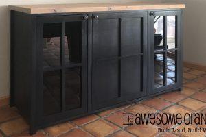 Window Pane Buffet – That Holds A Mini Fridge! - Image 1