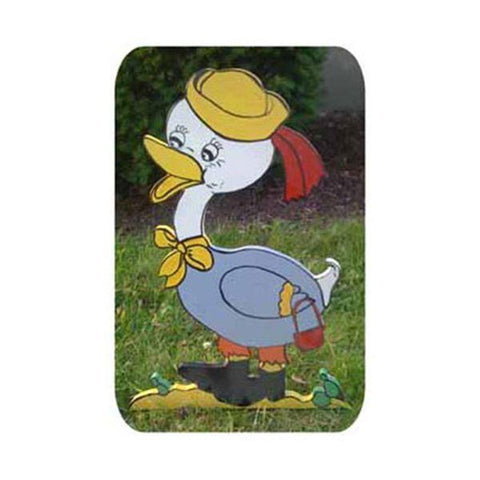 Woodworking Project Paper Plan to Build Mrs. Duck on a Walk - Image 1