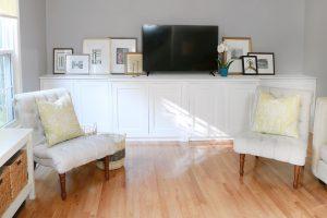 Custom Built-in Console Cabinets - Image 1