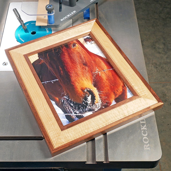 Mitered Half Lap Frame Plan - Image 1