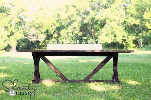 DIY Dining Table for only $65!!! woodworking plan