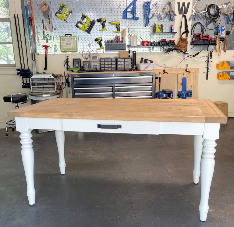 DIY Modern Farmhouse Desk woodworking plan