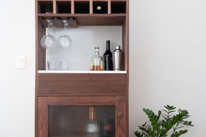DIY Tall Bar Cabinet - Image 1